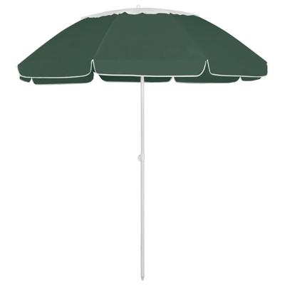 Strandparasol 300 cm groen