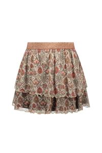 MAYCE Meisjes rok mesh - Paisley