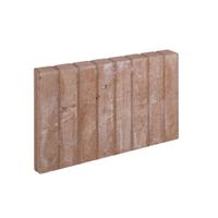 5 stuks! Blokjesband bruin 6x35x50 cm - Gardenlux