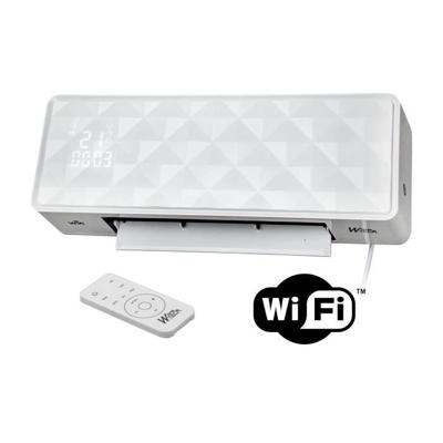 Elektrische wandverwarming - 2000W - WARM TECH - Keramiek - WiFi - 240V - Tot 50m3 - Wit