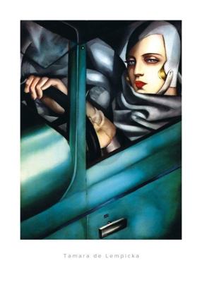 Kunstdruk Tamara De Lempicka - Self Portrait 50x70cm