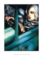 Kunstdruk Tamara De Lempicka - Self Portrait 50x70cm - thumbnail