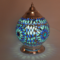 Tafellamp Roya blauw in 2 maten
