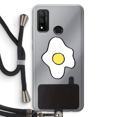 Spiegelei: Huawei P Smart (2020) Transparant Hoesje met koord