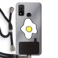 Spiegelei: Huawei P Smart (2020) Transparant Hoesje met koord