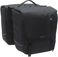Dubbele fietstas New Looxs Nova Double afneembaar - 32 liter - zwart