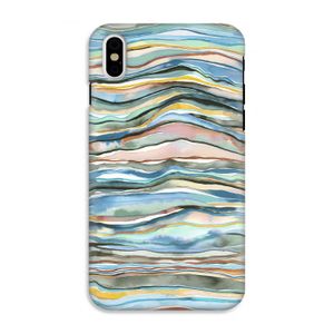 Watercolor Agate: iPhone XS Tough Case