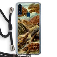 Haeckel Chelonia: Samsung Galaxy A20s Transparant Hoesje met koord