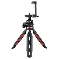 Hama Solid tripod Smartphone/tablet 3 poot/poten Zwart, Rood - thumbnail