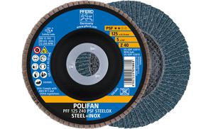 PFERD 67664125 Z Psf Steelox Lamellenschijf Diameter 125 mm Boordiameter 22.23 mm 10 stuk(s)