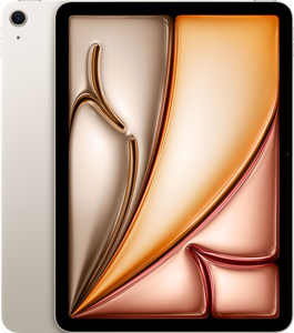 Apple iPad Air (6th Generation) Air Apple M 128 GB 27,9 cm (11") 8 GB Wi-Fi 6E (802.11ax) iPadOS 17 Beige