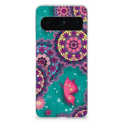 Google Pixel 8 Pro | Hoesje maken | Cirkels en Vlinders