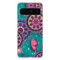 Google Pixel 8 Pro | Hoesje maken | Cirkels en Vlinders