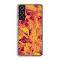 Eternal Fire: Samsung Galaxy S21 FE Transparant Hoesje