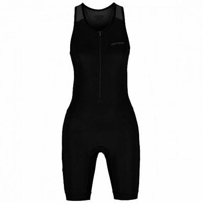 Orca Athlex race trisuit mouwloos zwart/zilver dames