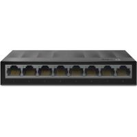 TP-LINK LS1008G Unmanaged Gigabit Ethernet (10/100/1000) Zwart - thumbnail