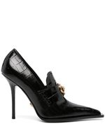 Versace escarpins Alia 115 mm en cuir - Noir - thumbnail