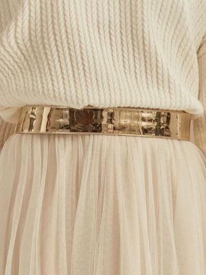 Bianco Evento PA91G Ceintuur Goud | Maat: XL
