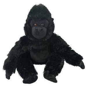 Pluche gorilla apen knuffel 33 cm     -