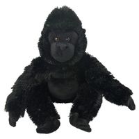 Pluche gorilla apen knuffel 33 cm     - - thumbnail