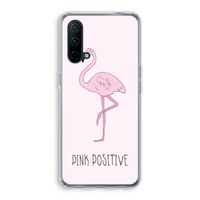 Pink positive: OnePlus Nord CE 5G Transparant Hoesje Pink positive: OnePlus Nord CE 5G Transparant Hoesje