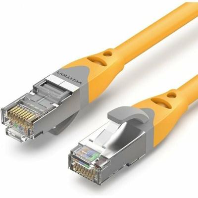 Stevige UTP-netwerkkabel Cat6 Vention IBHYL Geel 10 m