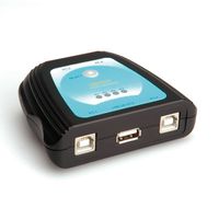 VALUE handmatige USB 2.0 printerswitch, 4 ports