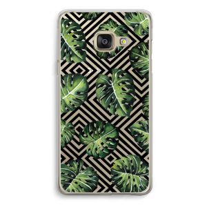 Geometrische jungle: Samsung A3 (2017) Transparant Hoesje