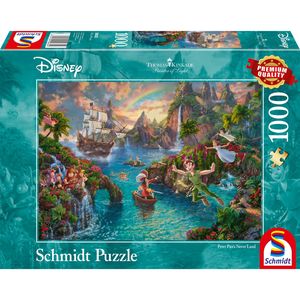 Schmidt Spiele Disney Peter Pan Legpuzzel 1000 stuk(s) Stripfiguren