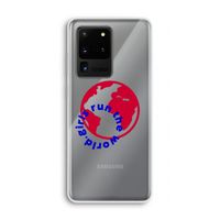 Run The World: Samsung Galaxy S20 Ultra Transparant Hoesje