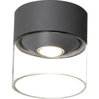 Konstsmide 7883-370 Varese Buitenplafondlamp LED 6 W Energielabel: G (A - G) Antraciet, Antraciet (mat) - thumbnail