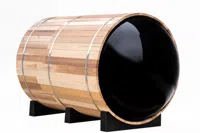 Fonteyn | Barrel Sauna Panorama 1800 - thumbnail