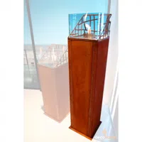 Dubai Square Tower - Cortenstaal
- Decoflame 
- Kleur: Corten (Roest)  
- Afmeting: 34,6 cm x 160 cm x 34,6 cm