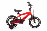 AMIGO Speeder 12 Inch Jongens Terugtraprem Rood/Zwart