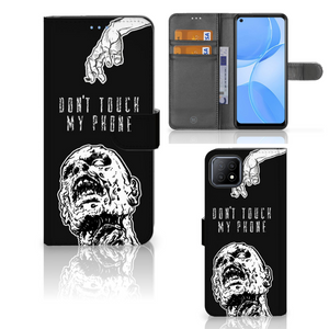 Portemonnee Hoesje OPPO A73 5G Zombie