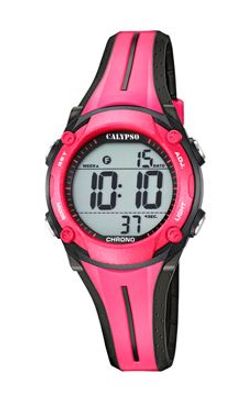 Horlogeband Calypso K5682-9 Silicoon Roze