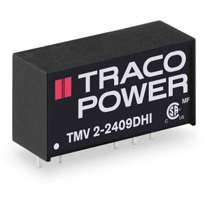 TracoPower TMV 2-2409DHI DC/DC-converter, print 24 V/DC 9 V/DC, -9 V/DC 112 mA 2 W Aantal uitgangen: 2 x Inhoud 1 stuk(s)