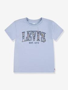 T-shirt kind Floral Batwing seizoensgebonden graphic LEVI'S® grijsblauw