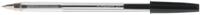 Q-CONNECT balpen, met dop, 0,7 mm, medium punt, zwart, doos van 50 stuks