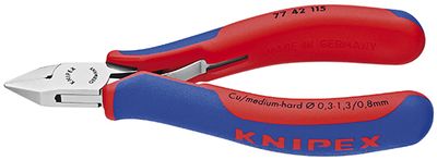 Knipex Elektronica-zijsnijtang met meer-componentengrepen 115 mm - 7742115