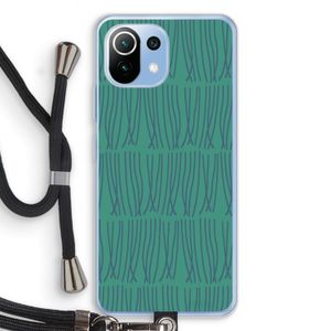 Swirls: Xiaomi Mi 11 Lite Transparant Hoesje met koord