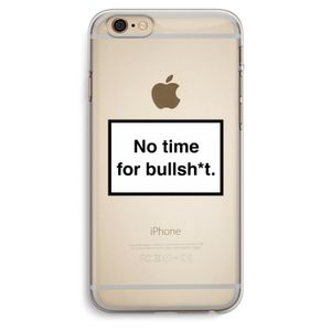 No time: iPhone 6 Plus / 6S Plus Transparant Hoesje
