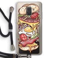 Diet Coke Please: Samsung Galaxy A8 (2018) Transparant Hoesje met koord