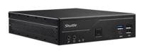 Shuttle Slim PC DH610S , S1700, 1x HDMI, 1x DP , 1x 2.5" , 2x M.2, 1x LAN (Intel 1G), 24/7 permanent gebruik, incl. VESA - thumbnail