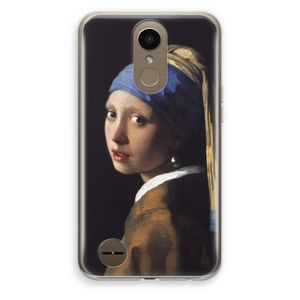 The Pearl Earring: LG K10 (2017) Transparant Hoesje