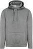 Just Cool JH006 Sports Polyester Hoodie - Grey Melange - M