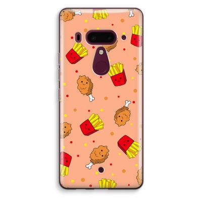 Chicken 'n Fries: HTC U12+ Transparant Hoesje