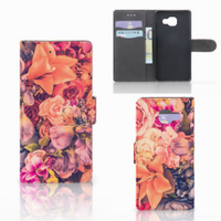 Samsung Galaxy A5 2016 Hoesje Bosje Bloemen - thumbnail