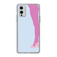 Pink panty: OnePlus 9 Transparant Hoesje