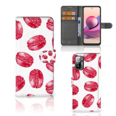 Xiaomi Redmi Note 10/10T 5G | Poco M3 Pro | Book Cover | Pink Macarons